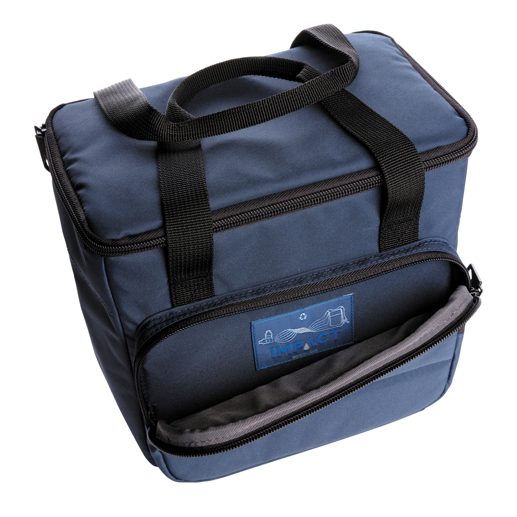 Impact AWARE RPET Kühltasche schwarz – mit Logo bedruckbar Impact AWARE RPET Kühltasche schwarz – mit Logo bedruckbar