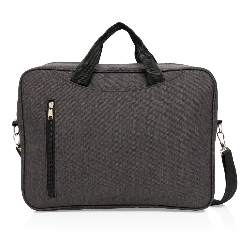 XD Collection Basic 15-Zoll-Laptop-Tasche aus 600D-Polyester, PVC-frei XD Collection Basic 15-Zoll-Laptop-Tasche aus 600D-Polyester, PVC-frei