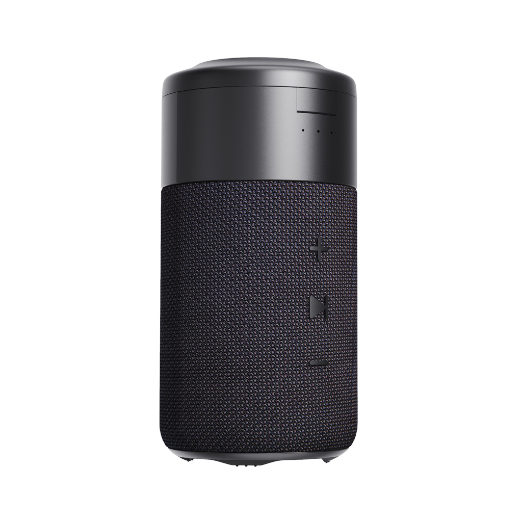 Urban Vitamin Anaheim 10W Bluetooth-Lautsprecher mit 15W-Wireless-Charger, recyceltes ABS/RPET Urban Vitamin Anaheim 10W Bluetooth-Lautsprecher mit 15W-Wireless-Charger, recyceltes ABS/RPET