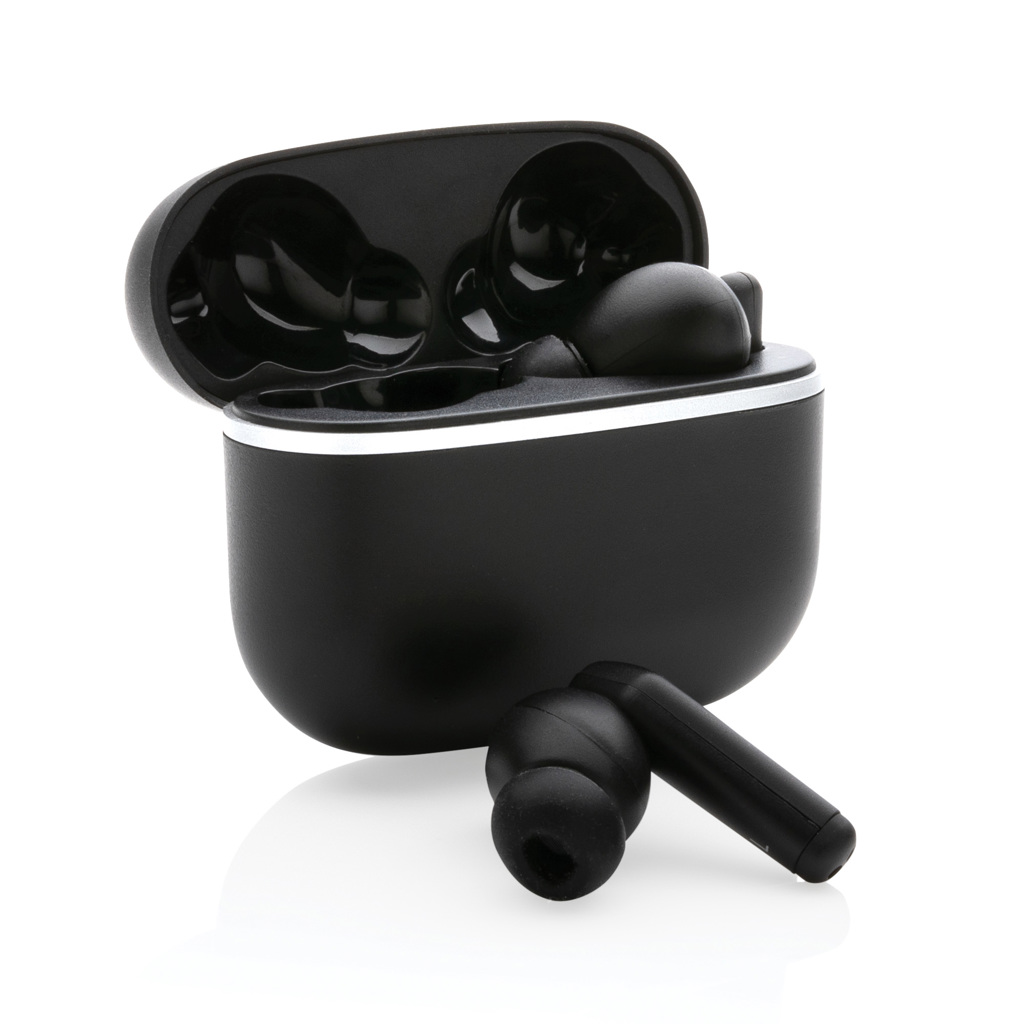 Swiss Peak TWS Ohrhörer 2.0 aus 59 % recyceltem ABS – bedruckbar Swiss Peak TWS Ohrhörer 2.0 aus 59 % recyceltem ABS – bedruckbar