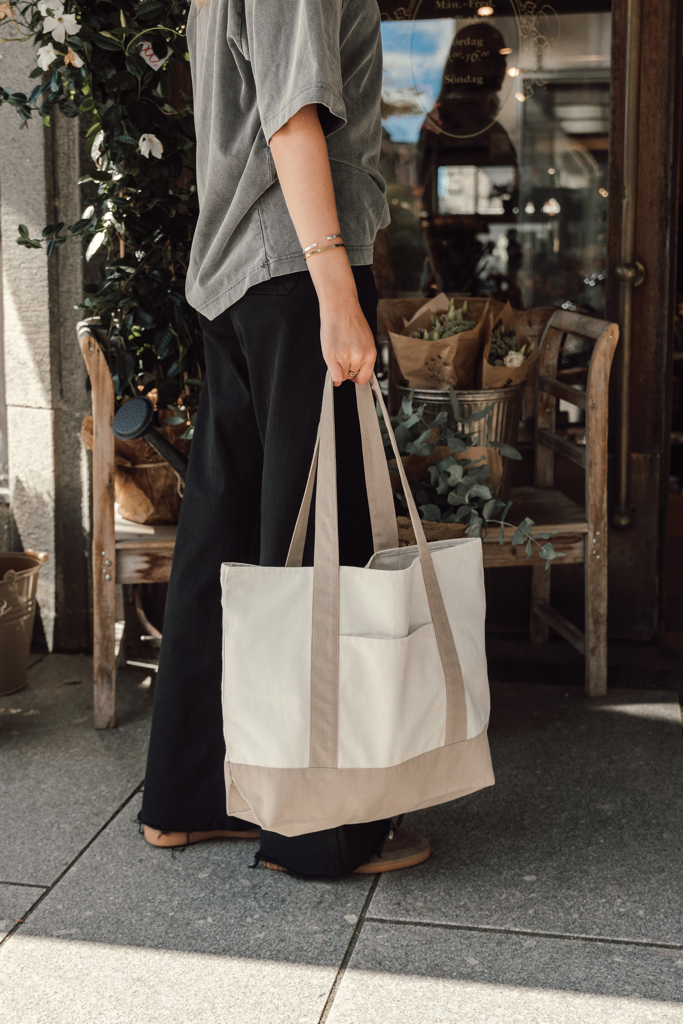 XD Xclusive SHOP LOCAL AWARE™ Tragetasche aus recycelter Baumwolle, 350 g/m², bedruck- und bestickbar XD Xclusive SHOP LOCAL AWARE™ Tragetasche aus recycelter Baumwolle, 350 g/m², bedruck- und bestickbar