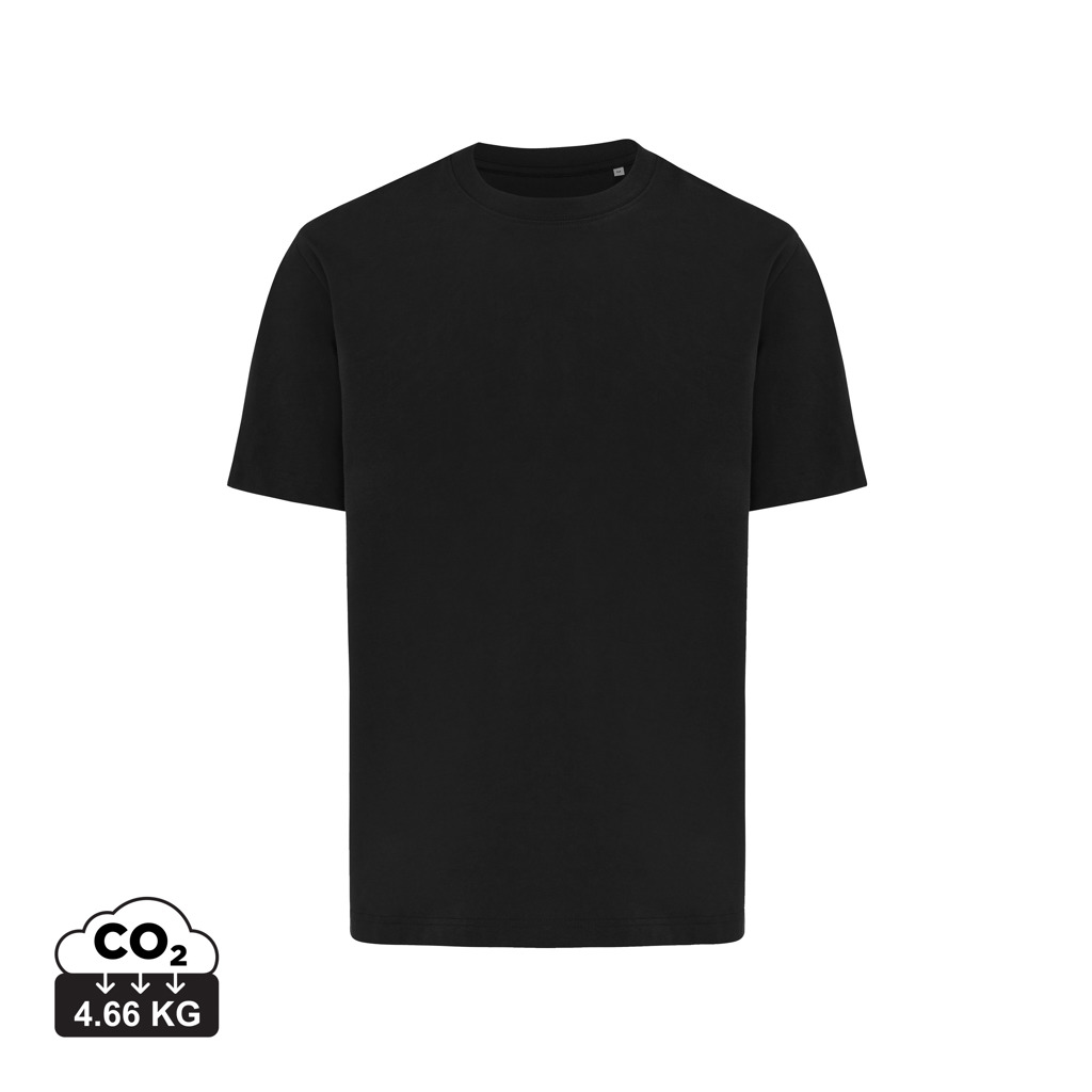 IQONIQ Nikko Heavyweight T-Shirt 220 g/m² aus 50 % Recycling- und 50 % Bio-Baumwolle, OEKO-TEX, mit Logo veredelbar