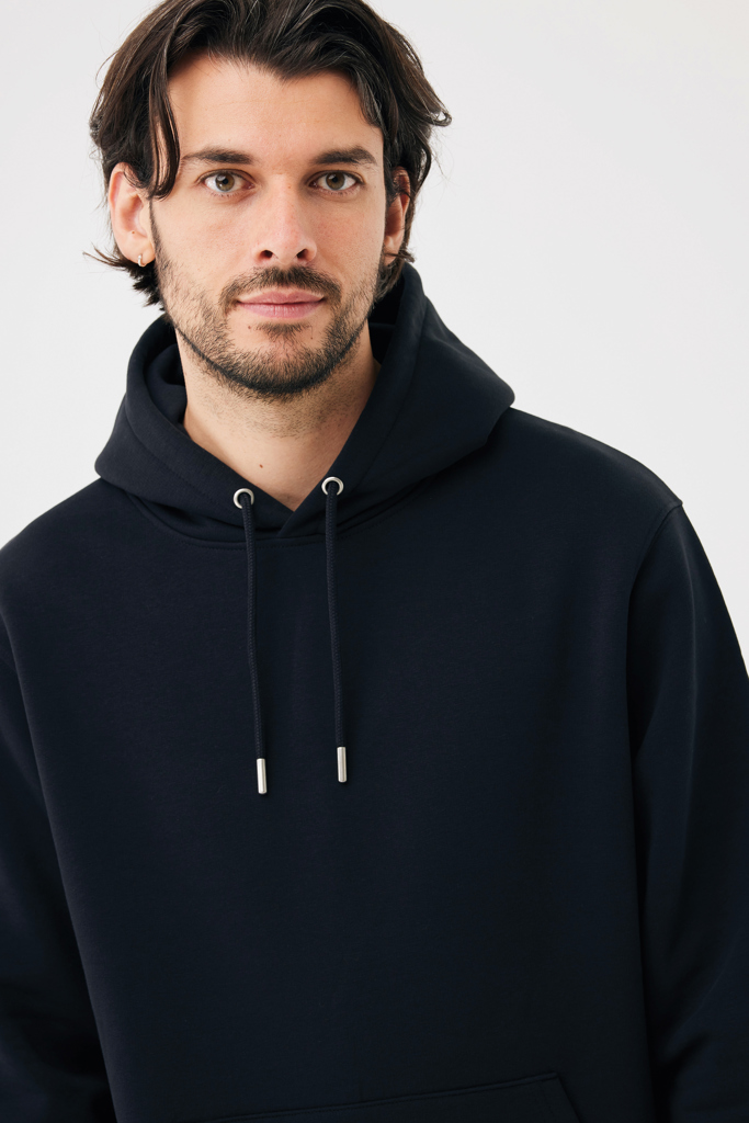 IQONIQ Joshua Hoodie 340 g/m² aus Bio- und recycelter Baumwolle – mit Logo bestickbar und bedruckbar