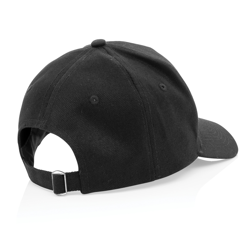 XD Collection Impact 5-Panel Cap aus 280 g/m² rCotton mit AWARE™ Tracer