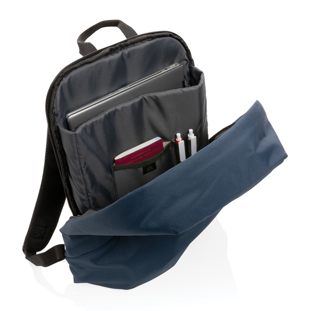 XD Collection Impact AWARE RPET Anti-Diebstahl-Rucksack mit 15,6 Zoll Laptopfach