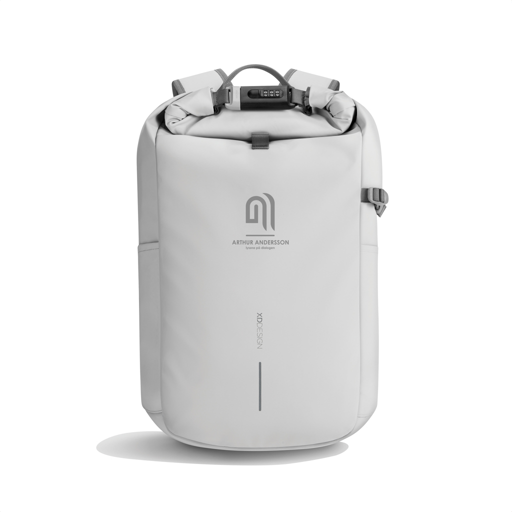 XD Design Urban Anti-Diebstahl-Rucksack mit 16-Zoll-Laptopfach, recyceltes Polyester