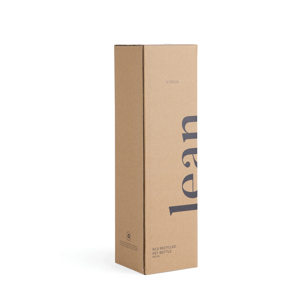 VINGA Lean 800 ml RPET Wasserflasche bedruckbar VINGA Lean 800 ml RPET Wasserflasche bedruckbar