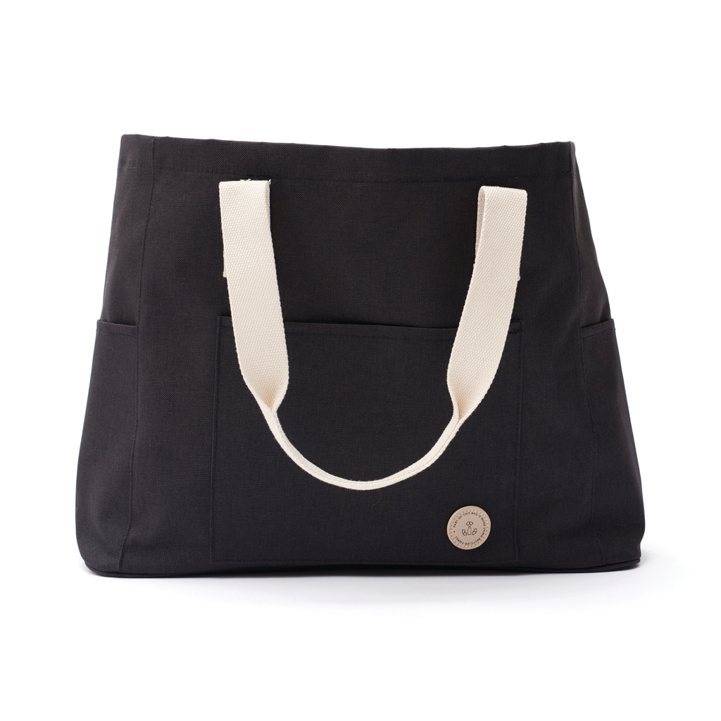 VINGA Sortino Strandtasche aus PET mit Reißverschlussfach VINGA Sortino Strandtasche aus PET mit Reißverschlussfach