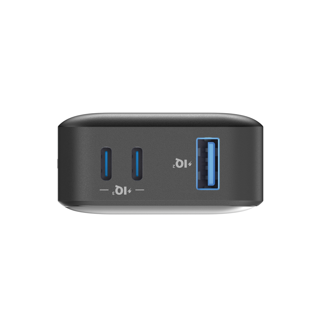 Anker Powerbank 10.000mAh 30W USB-C PD, 3 Ports – schwarz