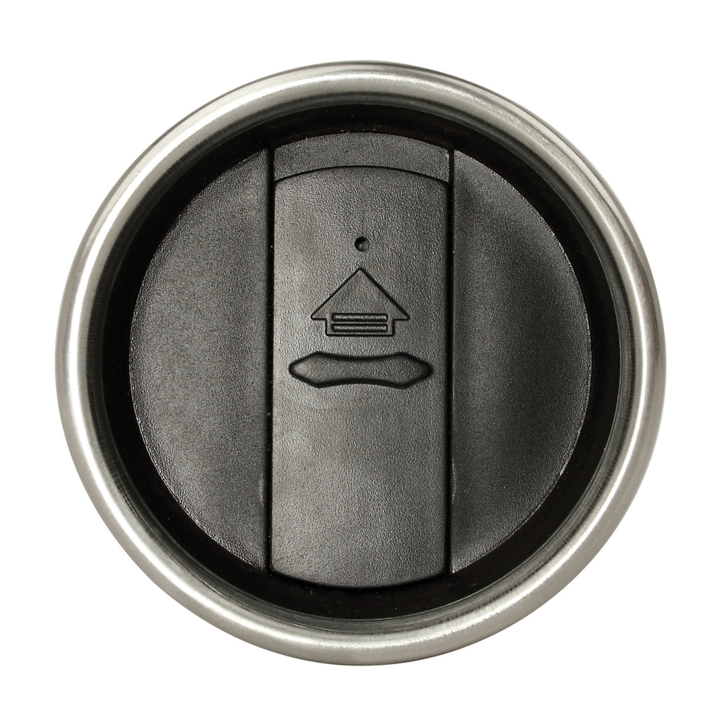 XD Design Contour Becher 350 ml Edelstahl mit PP-Deckel (bedruckbar)