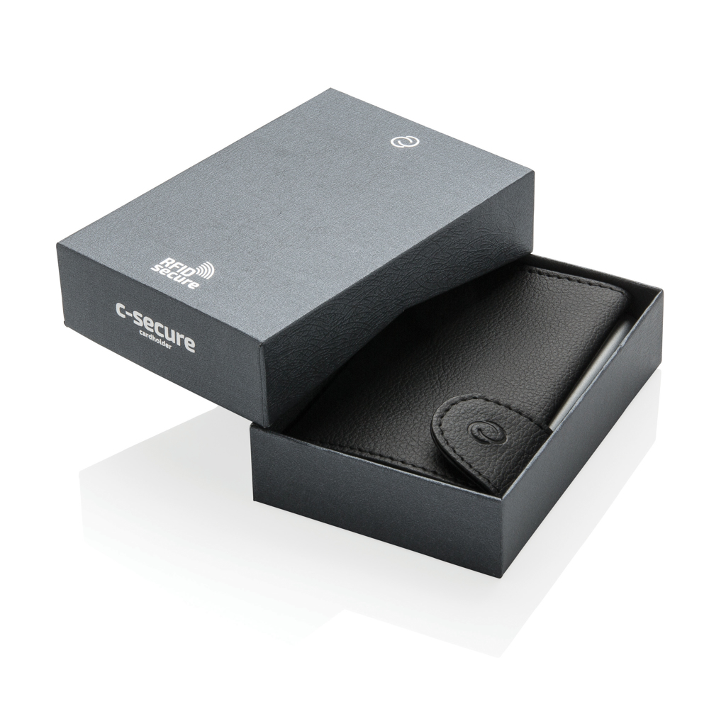 C-Secure RFID Kartenhalter und Geldbörse aus Aluminium