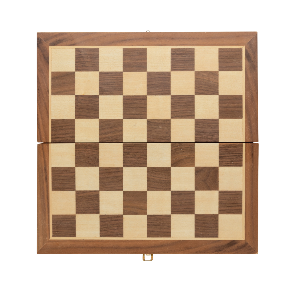 XD Collection Faltbares Schachspiel aus FSC®-Holz – mit Logo bedruckbar XD Collection Faltbares Schachspiel aus FSC®-Holz – mit Logo bedruckbar