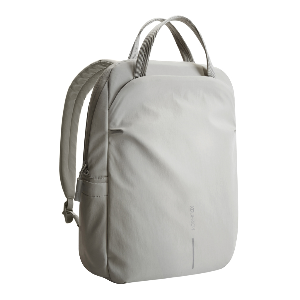 XD Design Soft Tote Rucksack mit Anti-Diebstahl-Duo-Zipper aus recyceltem Nylon XD Design Soft Tote Rucksack mit Anti-Diebstahl-Duo-Zipper aus recyceltem Nylon