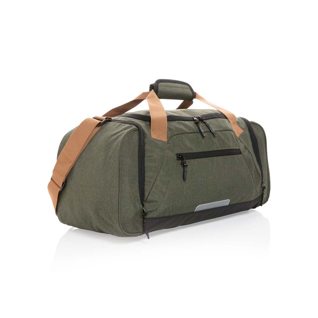 XD Collection Impact AWARE Wochenendtasche aus recyceltem PET-Polyester, bedruckbar XD Collection Impact AWARE Wochenendtasche aus recyceltem PET-Polyester, bedruckbar