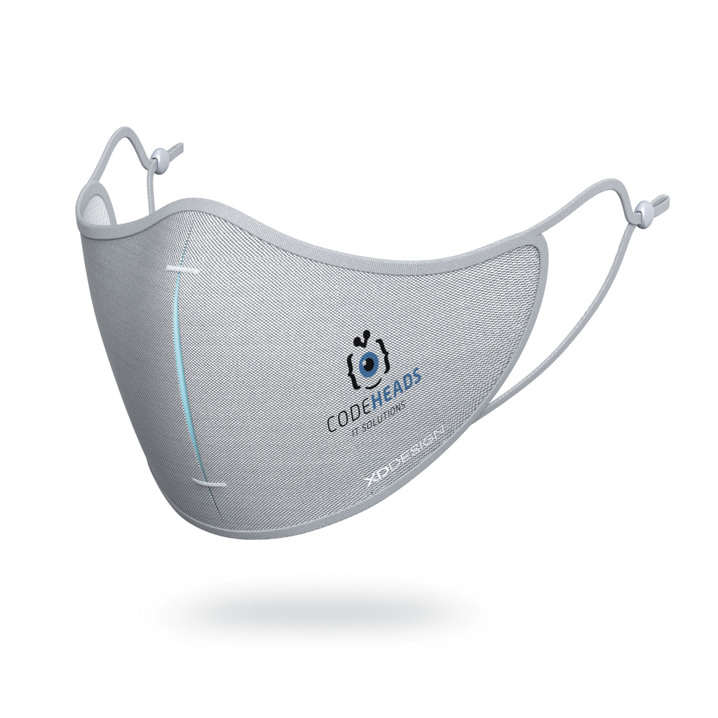 XD Design Masken-Set mit 5 Hyproof®-Filtern und Etui, bedruckbar