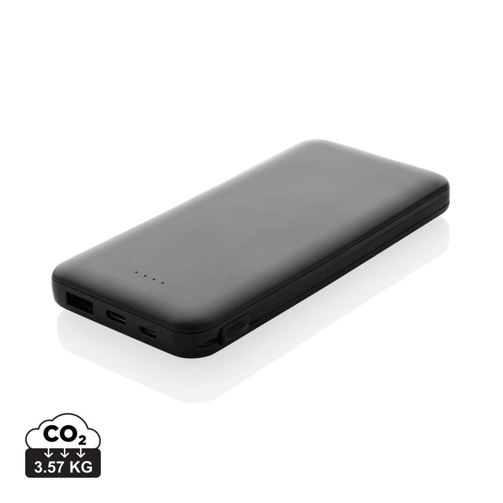 Lockhart Flat 10.000mAh RCS-Powerbank – Innovatives Werbegeschenk mit Logo Lockhart Flat 10.000mAh RCS-Powerbank – Innovatives Werbegeschenk mit Logo
