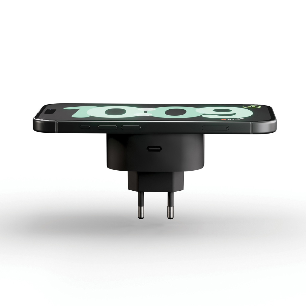 Zens Wireless Charging Adapter – magnetisch, bis 15 W, mit Logo bedruckbar