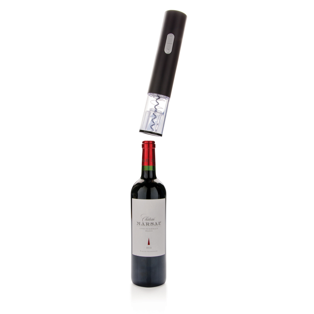 Elektronischer Weinöffner XD Collection — batteriebetrieben, mit Tampondruck Elektronischer Weinöffner XD Collection — batteriebetrieben, mit Tampondruck