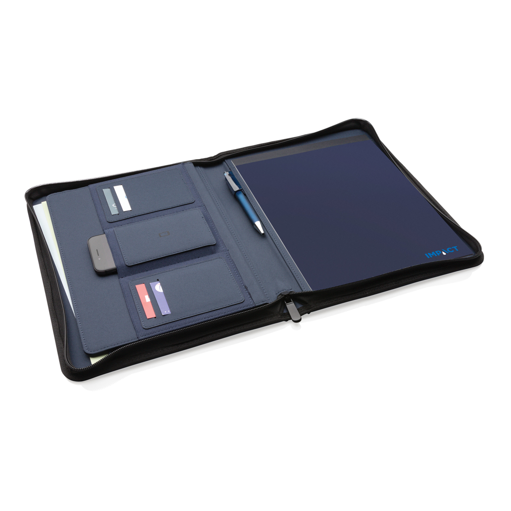 XD Xclusive Impact AWARE RPET A4 Portfolio mit Reißverschluss
