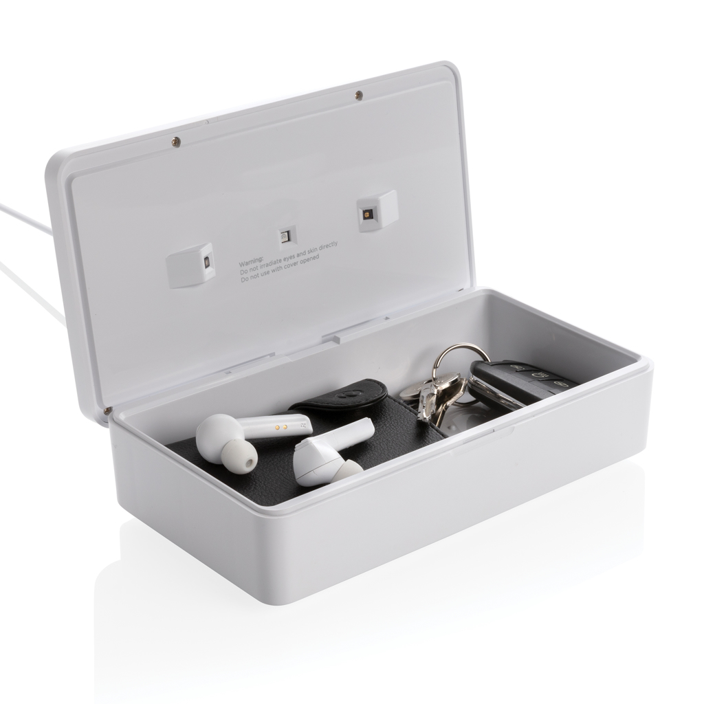 UV-C Sterilisator Box – quecksilberfreie LEDs weiß UV-C Sterilisator Box – quecksilberfreie LEDs weiß