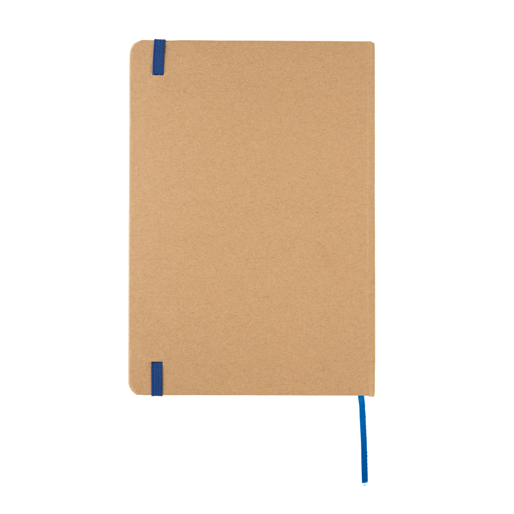 Kraft A5 Notizbuch mit Recyclingpapier, FSC Mix & BSCI, bedruckbar Kraft A5 Notizbuch mit Recyclingpapier, FSC Mix & BSCI, bedruckbar