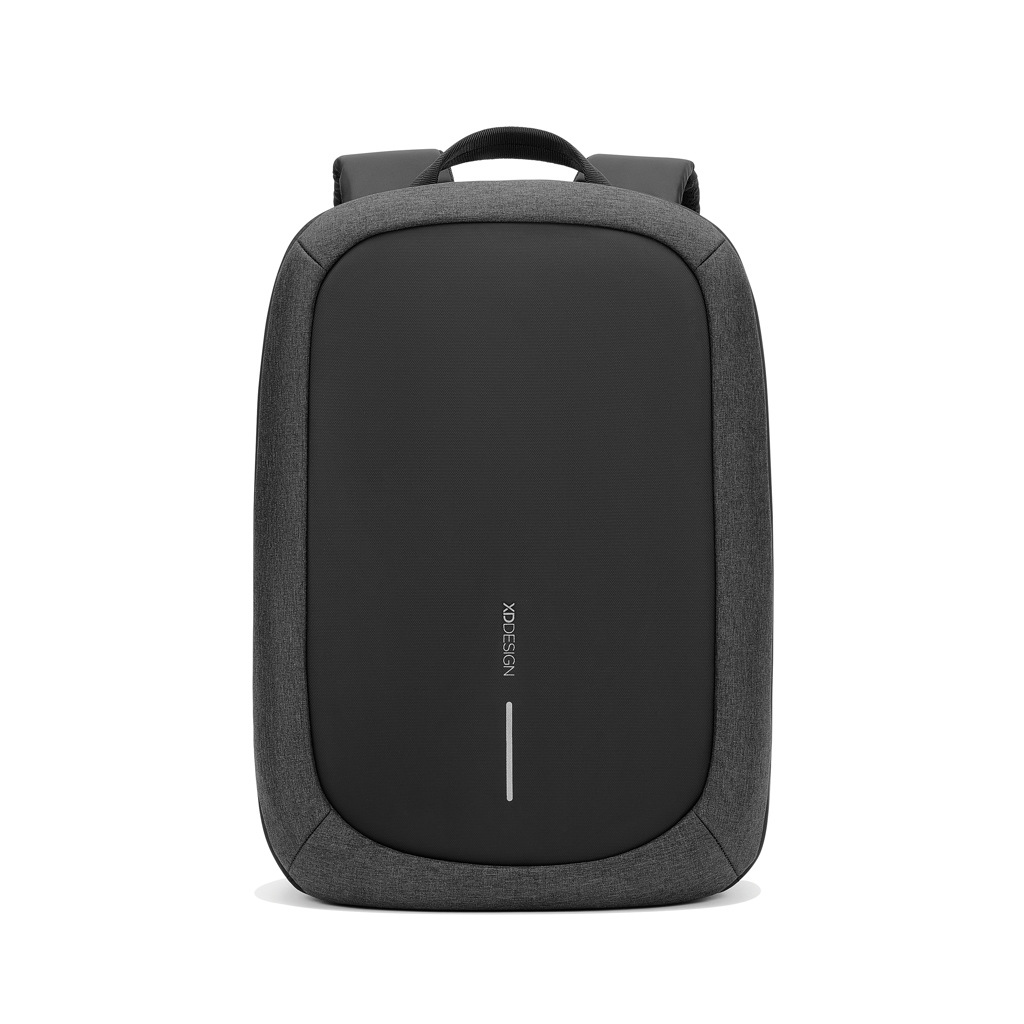 XD Design Bobby Edge Anti-Diebstahl-Rucksack aus R-PET mit RFID-Schutz und Logo-Veredelung