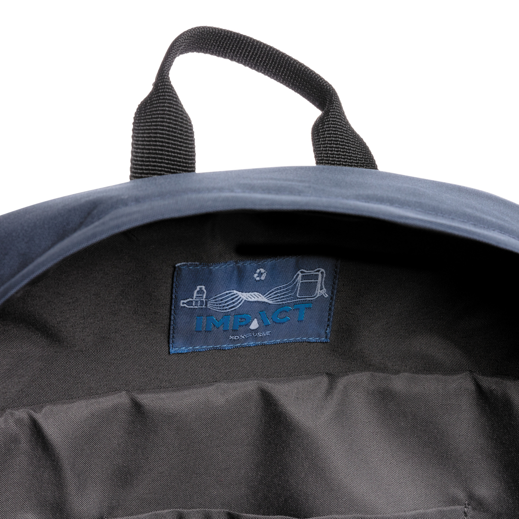 Impact AWARE RPET Basic Laptop-Rucksack 15,6 Zoll mit Logo bedrucken