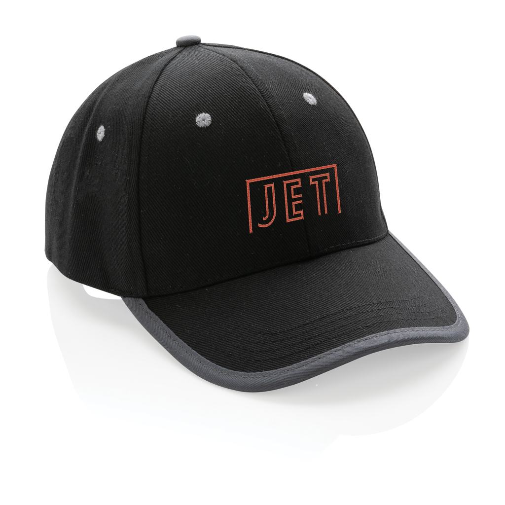 XD Collection Impact AWARE 6-Panel-Cap aus rCotton und rPET, bestickbar