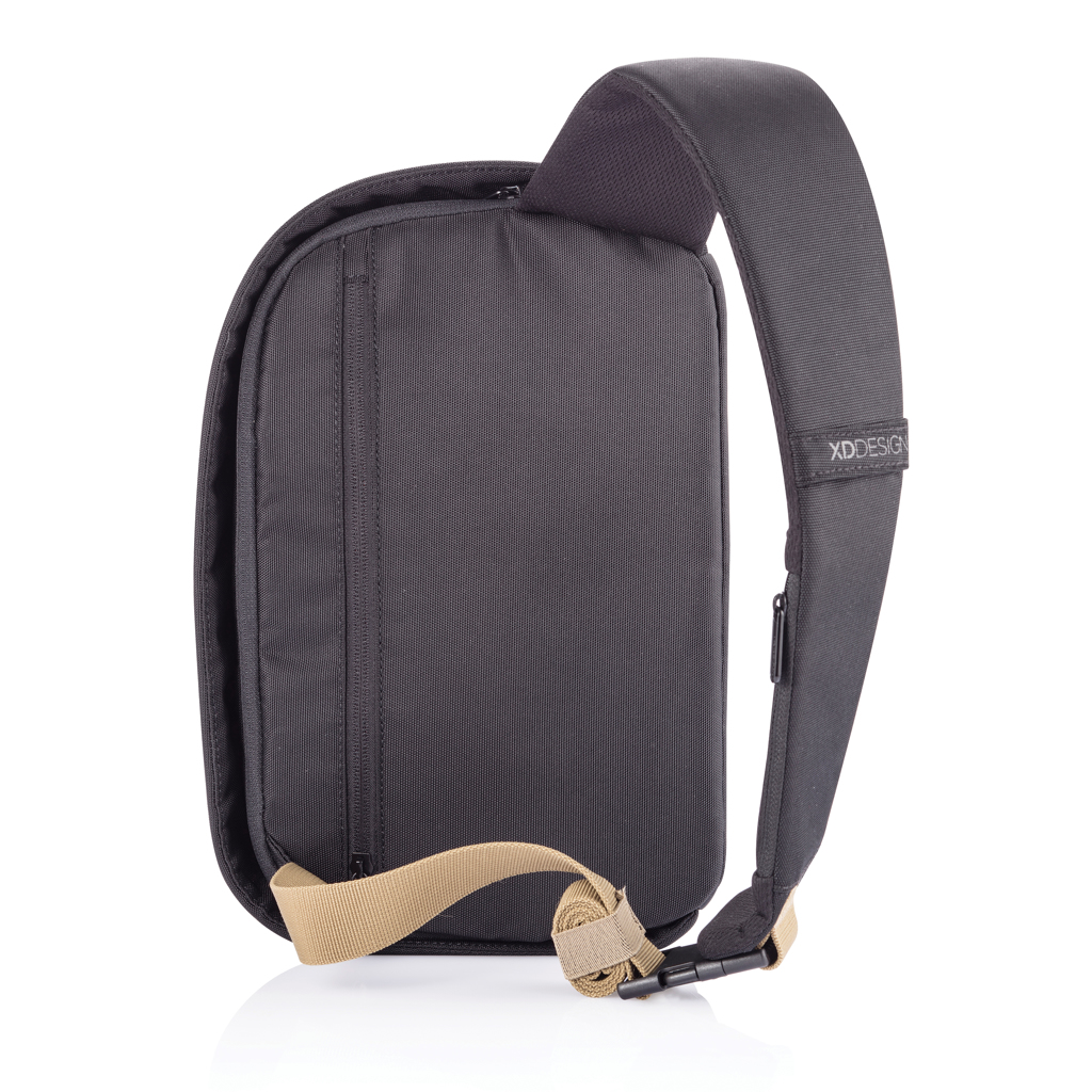 XD Design Bobby Sling Anti-Diebstahl Crossbody-Rucksack aus recyceltem PET XD Design Bobby Sling Anti-Diebstahl Crossbody-Rucksack aus recyceltem PET