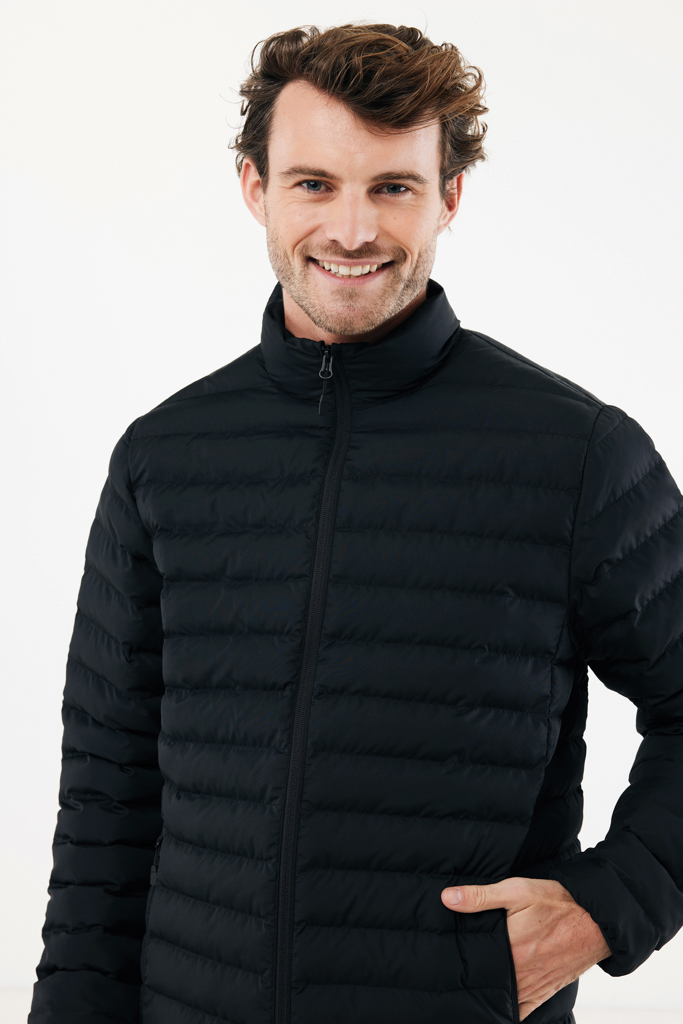 IQONIQ Maiko Herren Steppjacke aus 100% recyceltem Polyester
