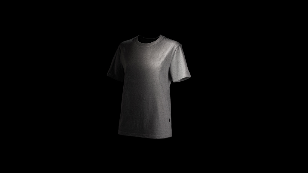 IQONIQ Manuel Unisex-T-Shirt aus 50% recycelter Baumwolle, ungefärbt