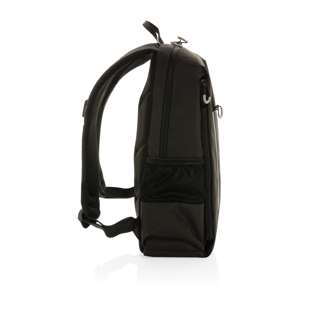 XD Xclusive Impact AWARE Lima 15,6 Zoll RFID Laptop-Rucksack aus recyceltem PET – bedruckbar