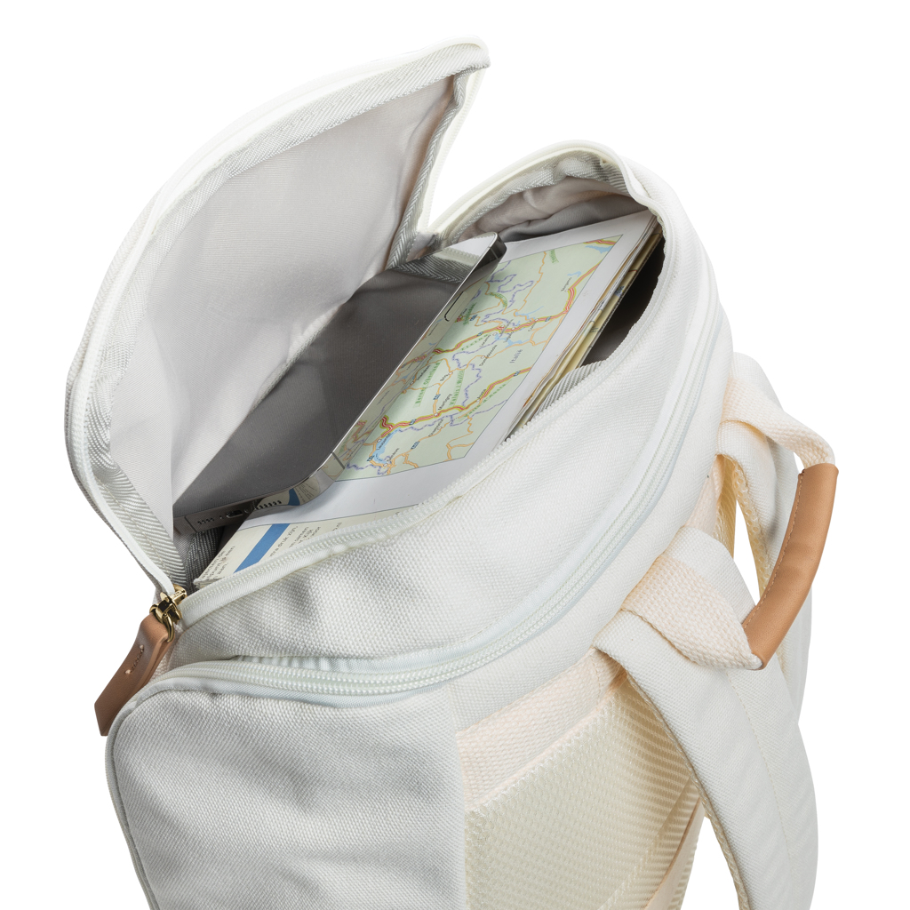 Impact AWARE™ 16 oz. Laptop-Rucksack 15 Zoll aus recyceltem Canvas, bedruckbar