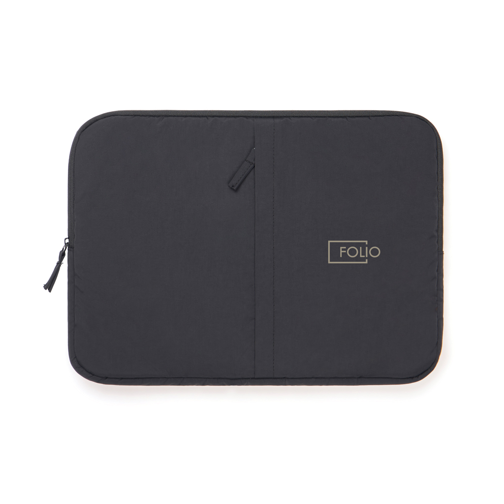 KENTO URBAN Laptop-Sleeve 15,6" aus RCS-recyceltem Nylon mit Logo-Werbeanbringung
