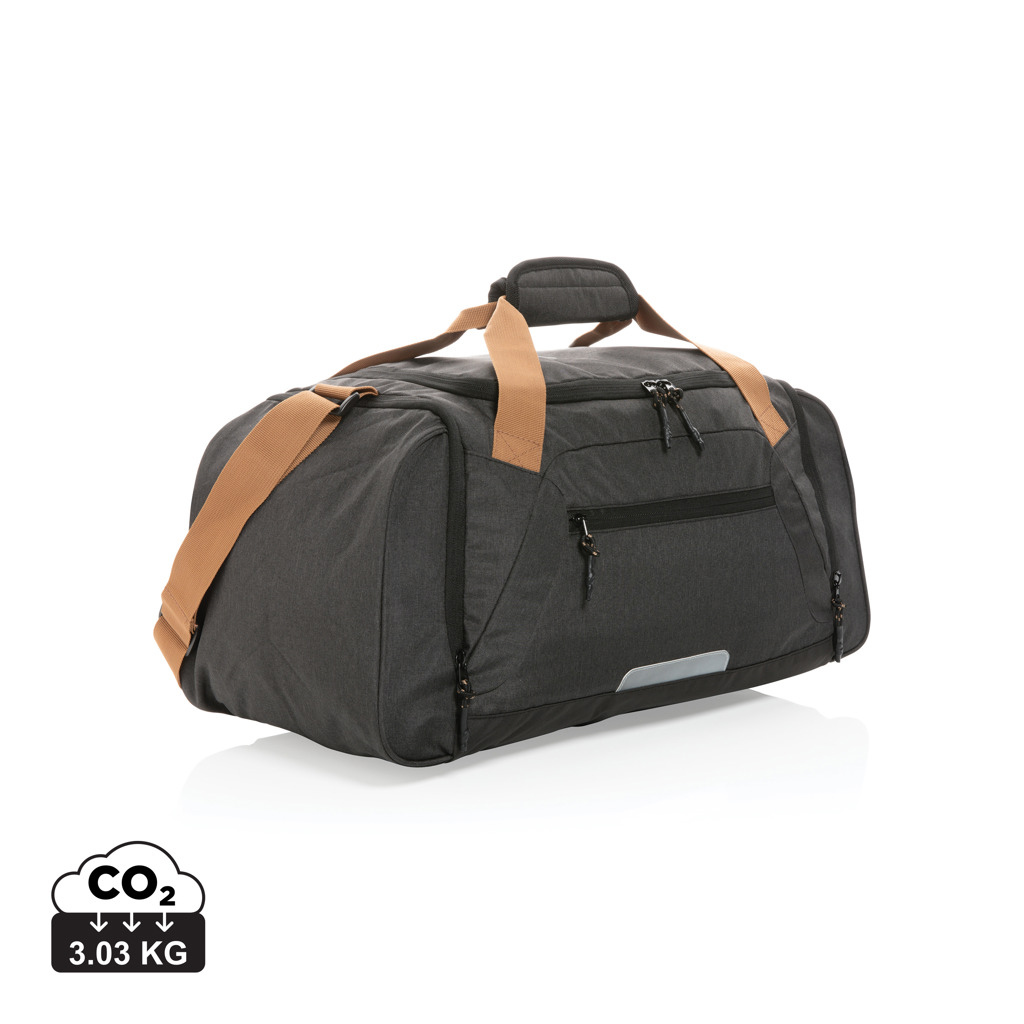 XD Collection Impact AWARE Wochenendtasche aus recyceltem PET-Polyester, bedruckbar
