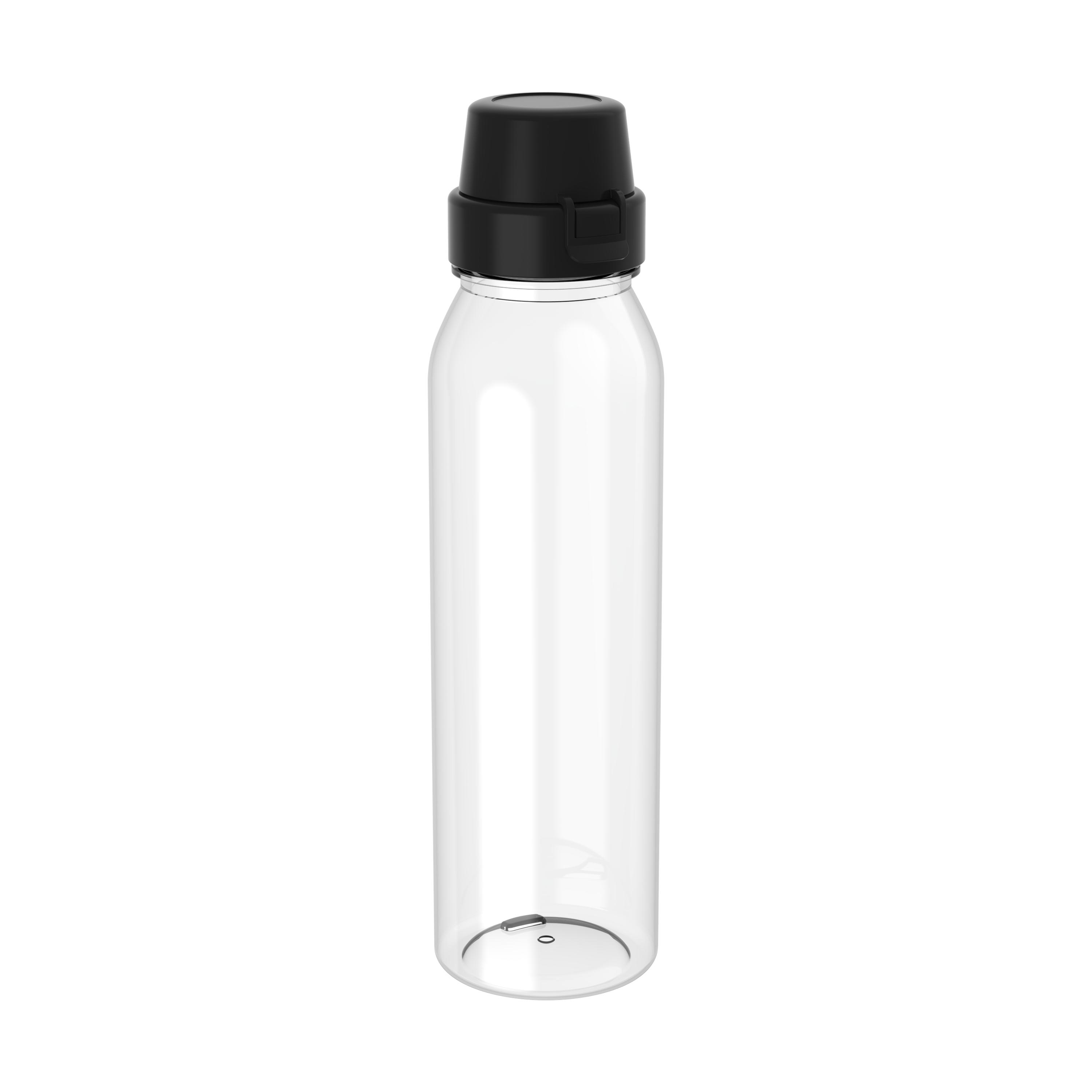 Trinkflasche Active "School", 650 ml – transparent Trinkflasche Active "School", 650 ml – transparent
