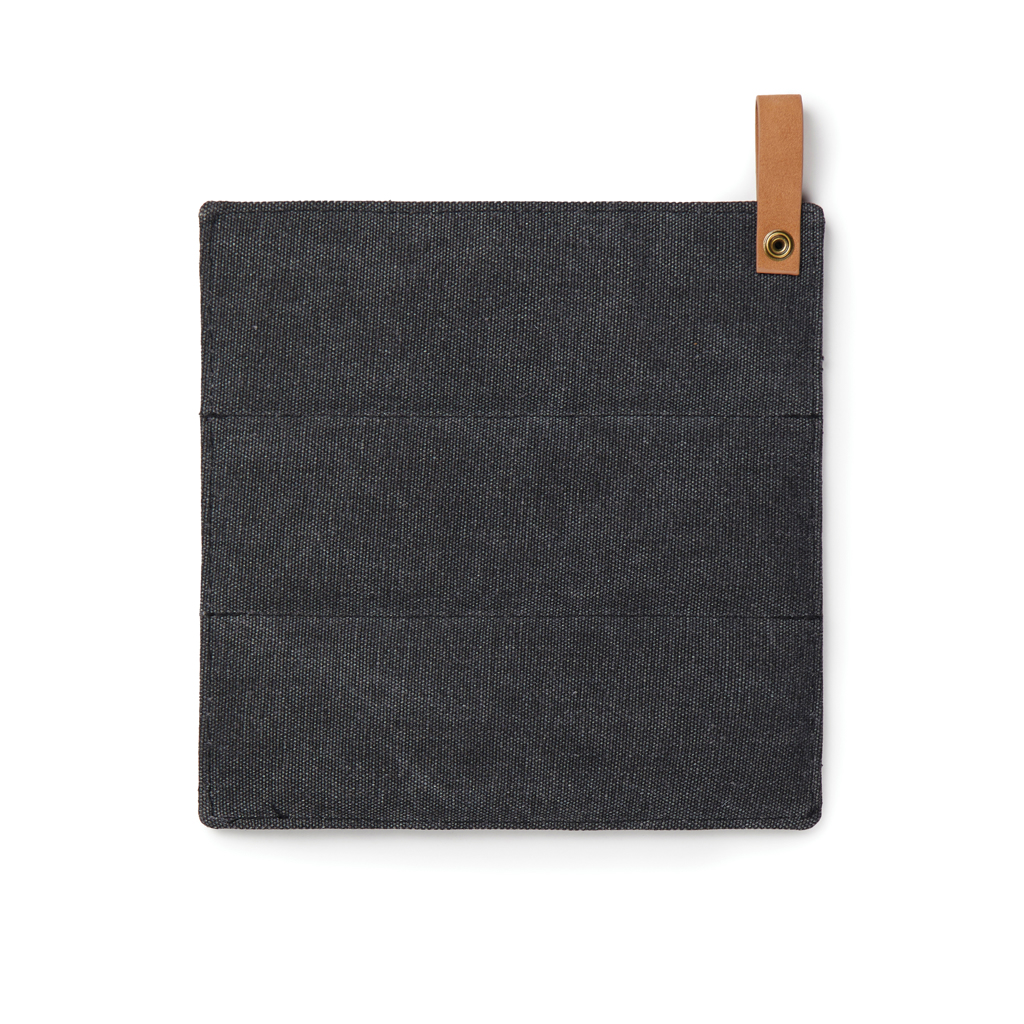 VINGA Canvas Topflappen Hitzeschutz Profi - schwarz