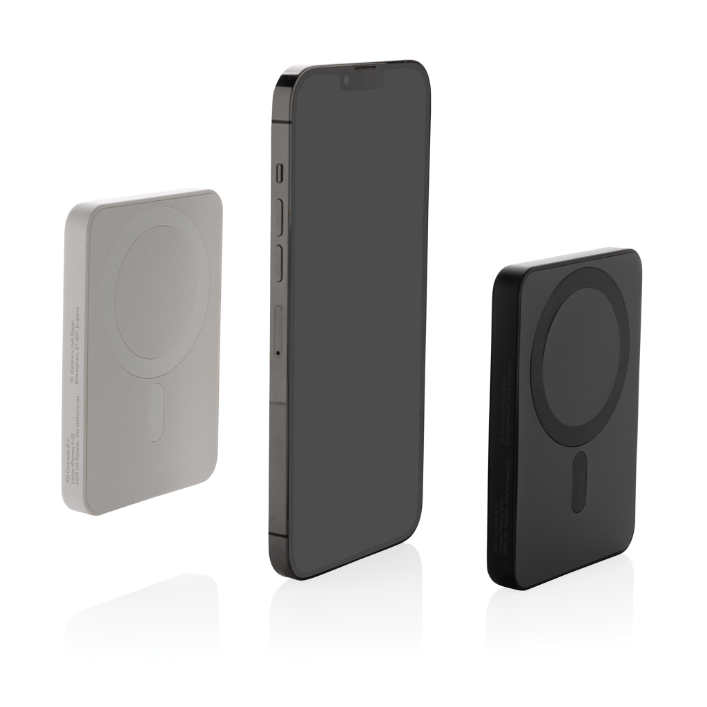 Magnetix Pocket Power 5000mAh aus recyceltem ABS – Ihr strahlendes Werbegeschenk