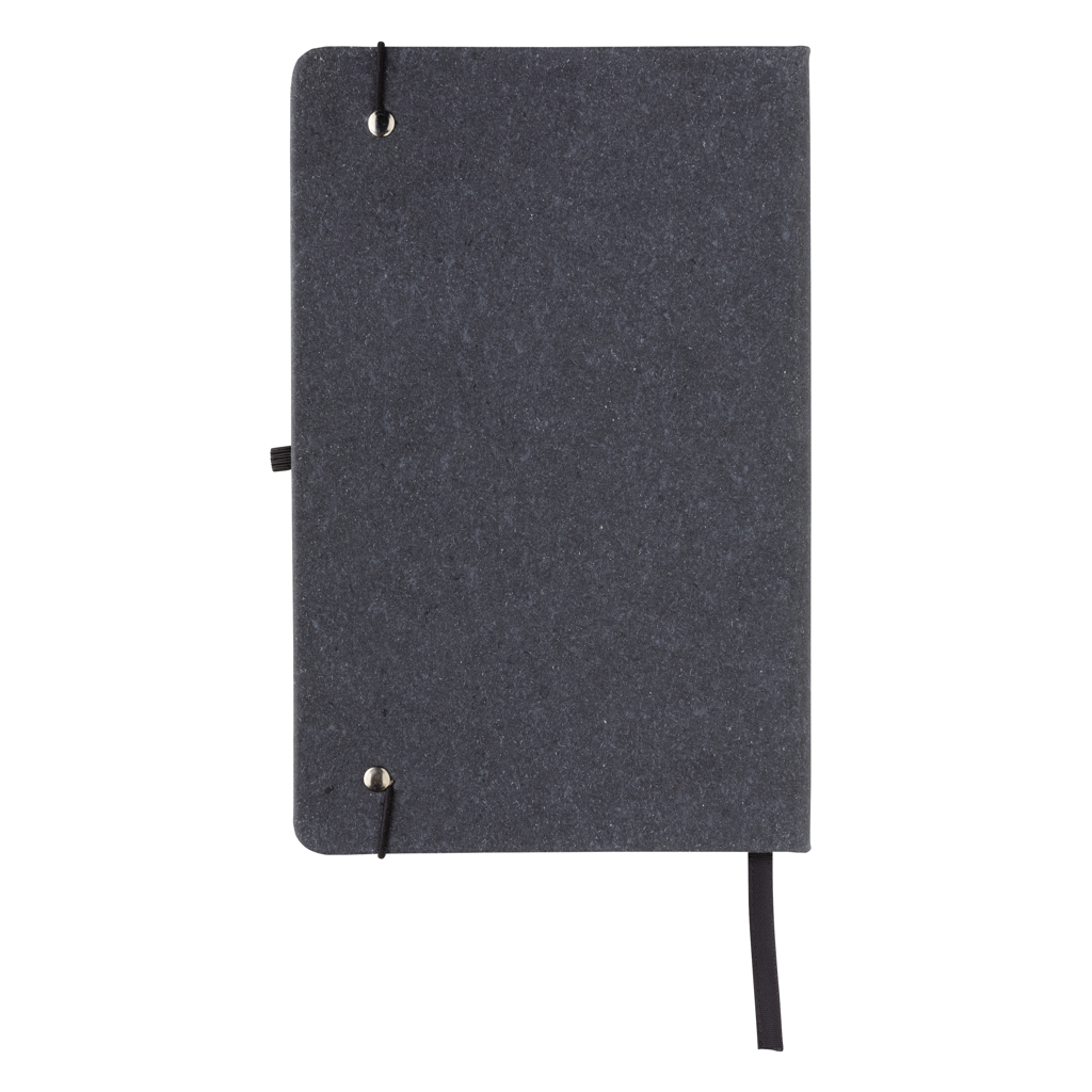 XD Collection A5 Notizbuch aus GRS recyceltem PU, Hardcover, bedruckbar