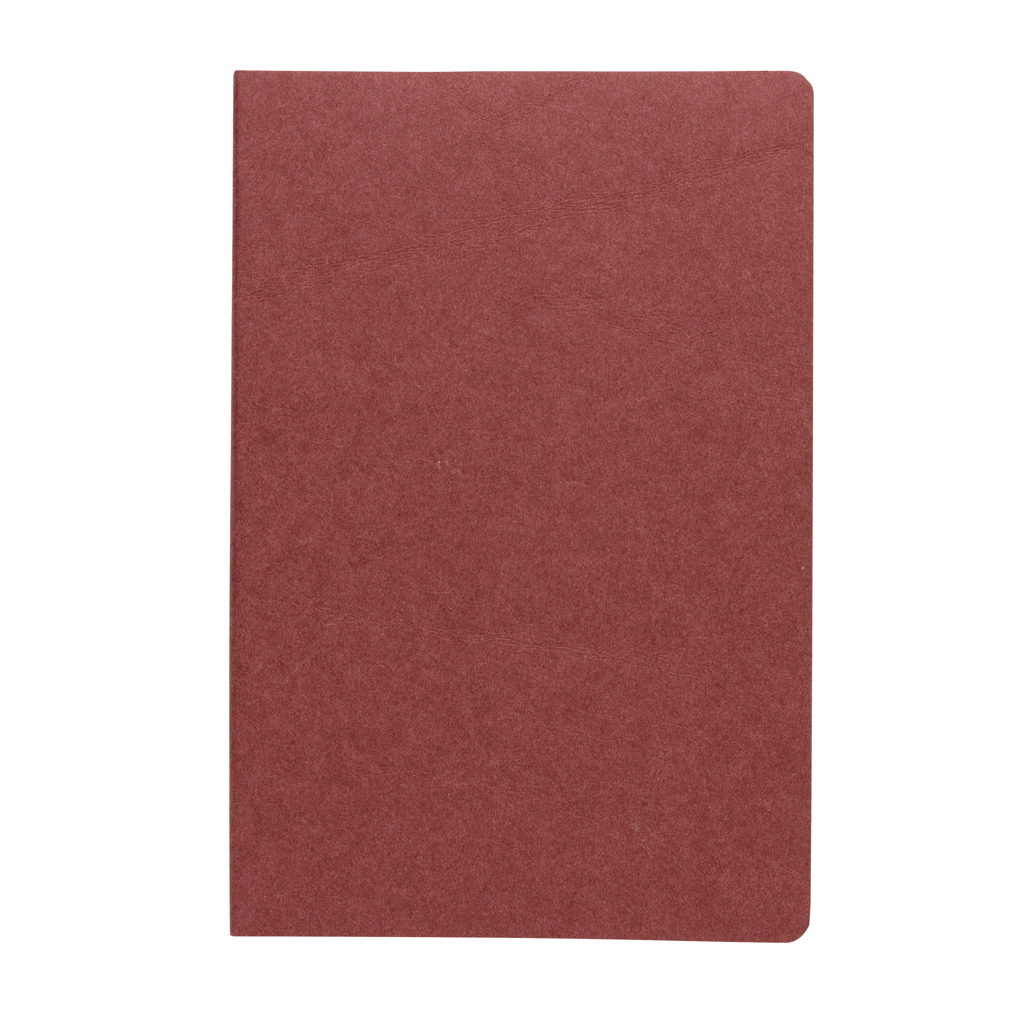 Salton A5 Notizbuch aus Kraftpapier mit 75 % Recyclinganteil (GRS) — bedruckbar
