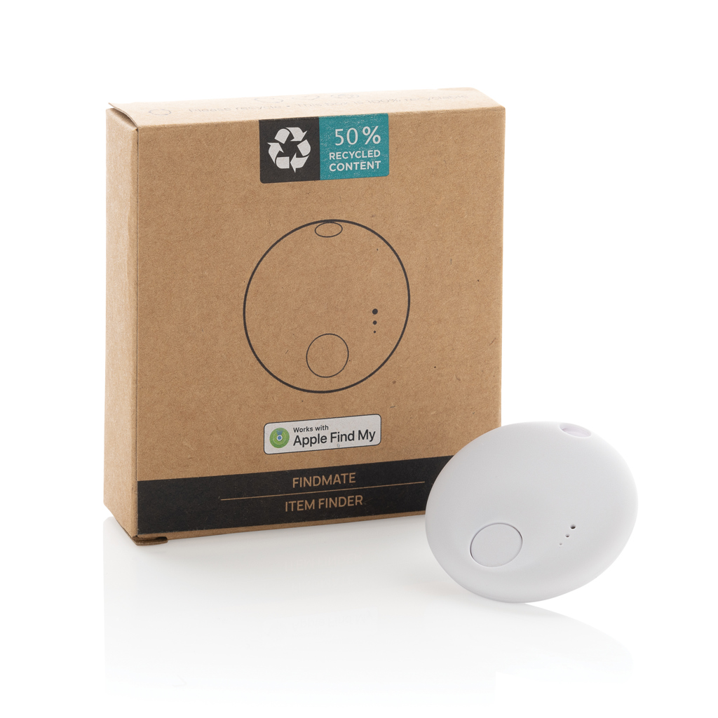 XD Collection FindMate Artikel-Finder aus recyceltem ABS, Apple Find My-kompatibel
