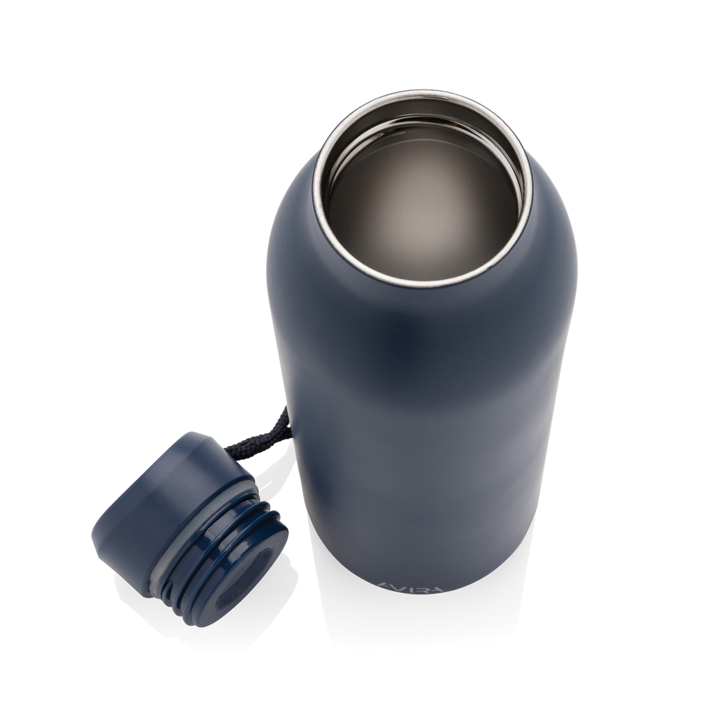 Avira Avior Vakuumflasche 500 ml aus recyceltem Edelstahl, bedruckbar mit Logo Avira Avior Vakuumflasche 500 ml aus recyceltem Edelstahl, bedruckbar mit Logo
