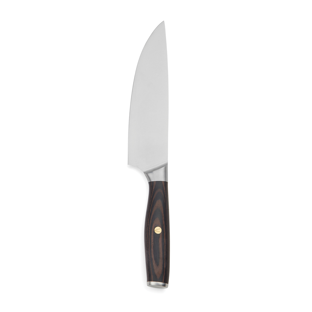 VINGA Tara Chefmesser aus 5Cr15Mov-Edelstahl mit Pakkaholz-Griff, mit Lasergravur veredelbar