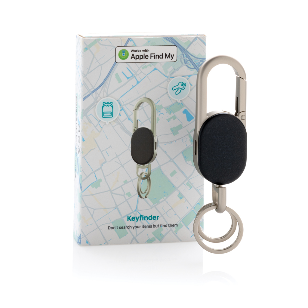 Keyfinder Schlüsselanhänger mit Apple „Wo ist?”-Ortung und USB-C – XD Collection Keyfinder Schlüsselanhänger mit Apple „Wo ist?”-Ortung und USB-C – XD Collection