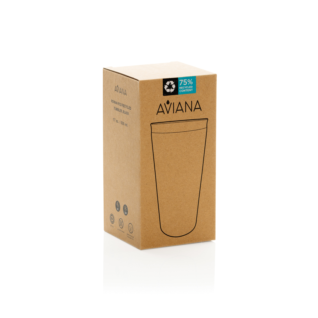Aviana Rowan Thermobecher 500ml aus recyceltem Edelstahl Aviana Rowan Thermobecher 500ml aus recyceltem Edelstahl