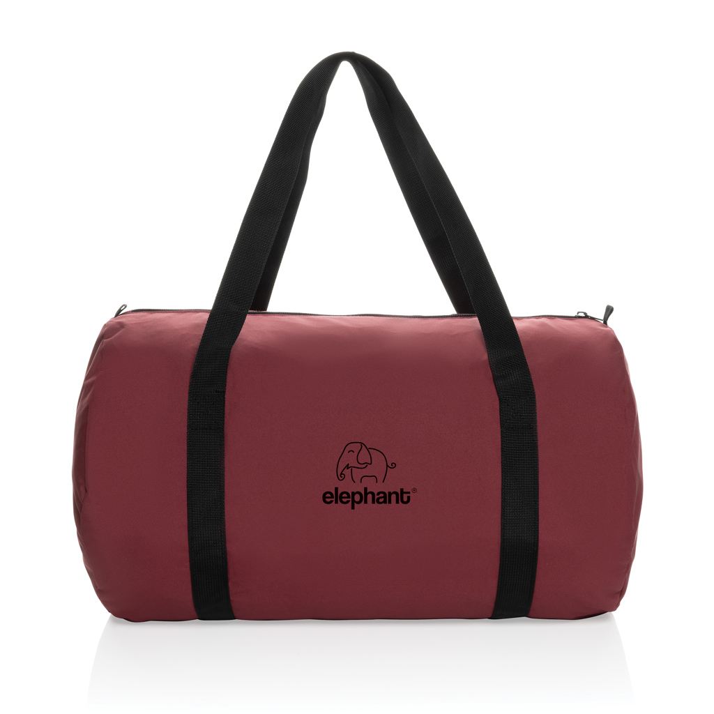 Dillon AWARE RPET Sporttasche faltbar – mit Logo bedruckbar Dillon AWARE RPET Sporttasche faltbar – mit Logo bedruckbar