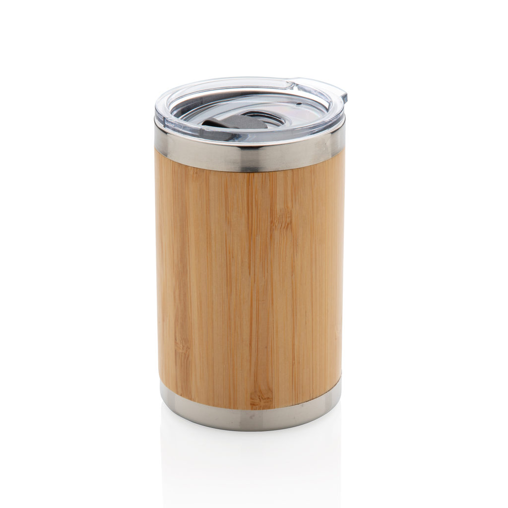 Bambus Coffee-To-Go Becher 270ml, 304 Edelstahl – braun Bambus Coffee-To-Go Becher 270ml, 304 Edelstahl – braun