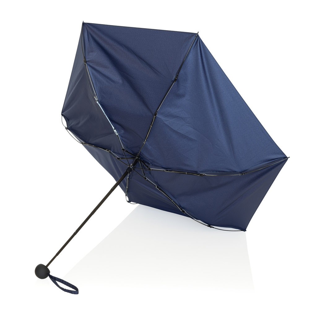 Aware rPET Super-Mini-Taschenschirm 19,5 Zoll, 5-fach faltbar, bedruckbar