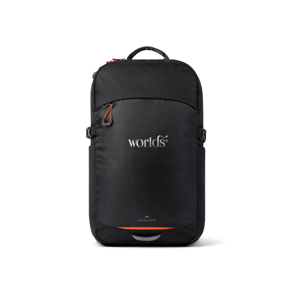 Nordic Drift Trail Daypack 16L RCS – Recycling-Rucksack mit Laptopfach, individuell besticken oder bedrucken