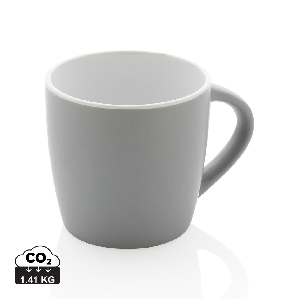 Office Keramiktasse 300ml – EN12875-1 spülmaschinenfest grau